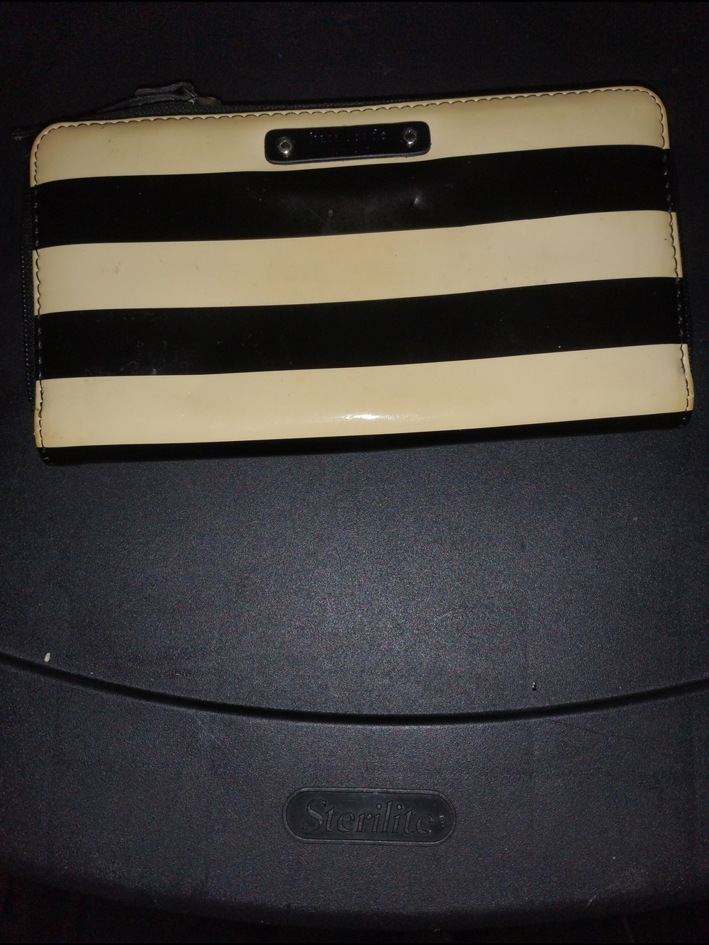 Kate Spade Elegant & Classy Striped Zip Wallet